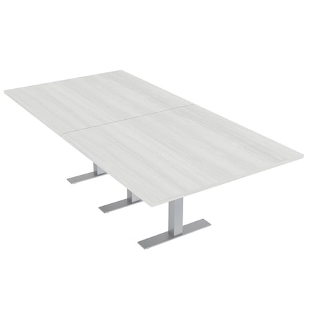 Skutchi Designs 45 in W, 96 in L, 29 in H, Engineered Wood Top, White HAR-REC-48x95-T-WHCYPRESS